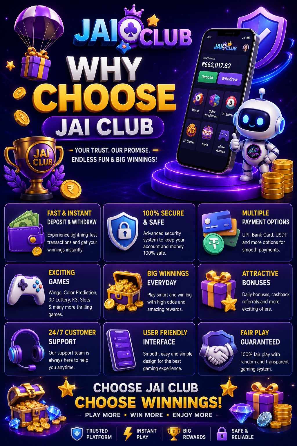 Why Choose Jai Club